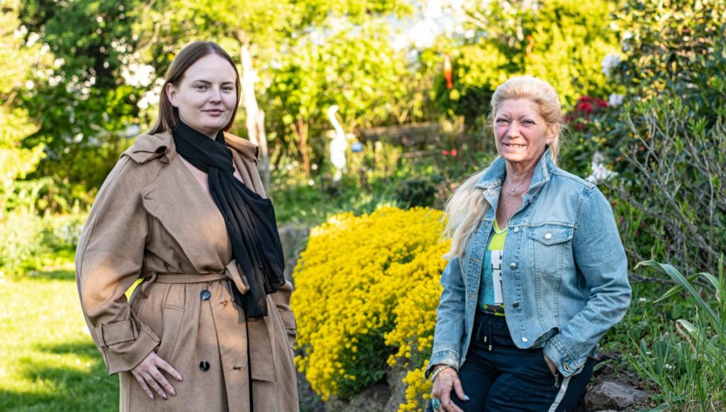 Formandsskabet bestående af Maria Breuning (til venstre) og Lotte Brøns (til højre)